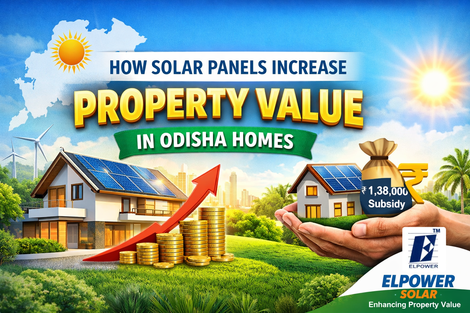 How Solar Panels Increase Property Value in Odisha Homes