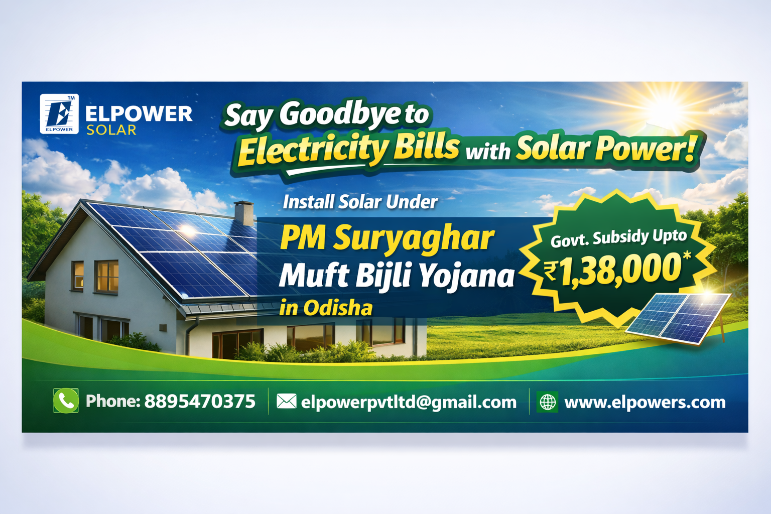 Say Goodbye to Electricity Bills with Solar Power