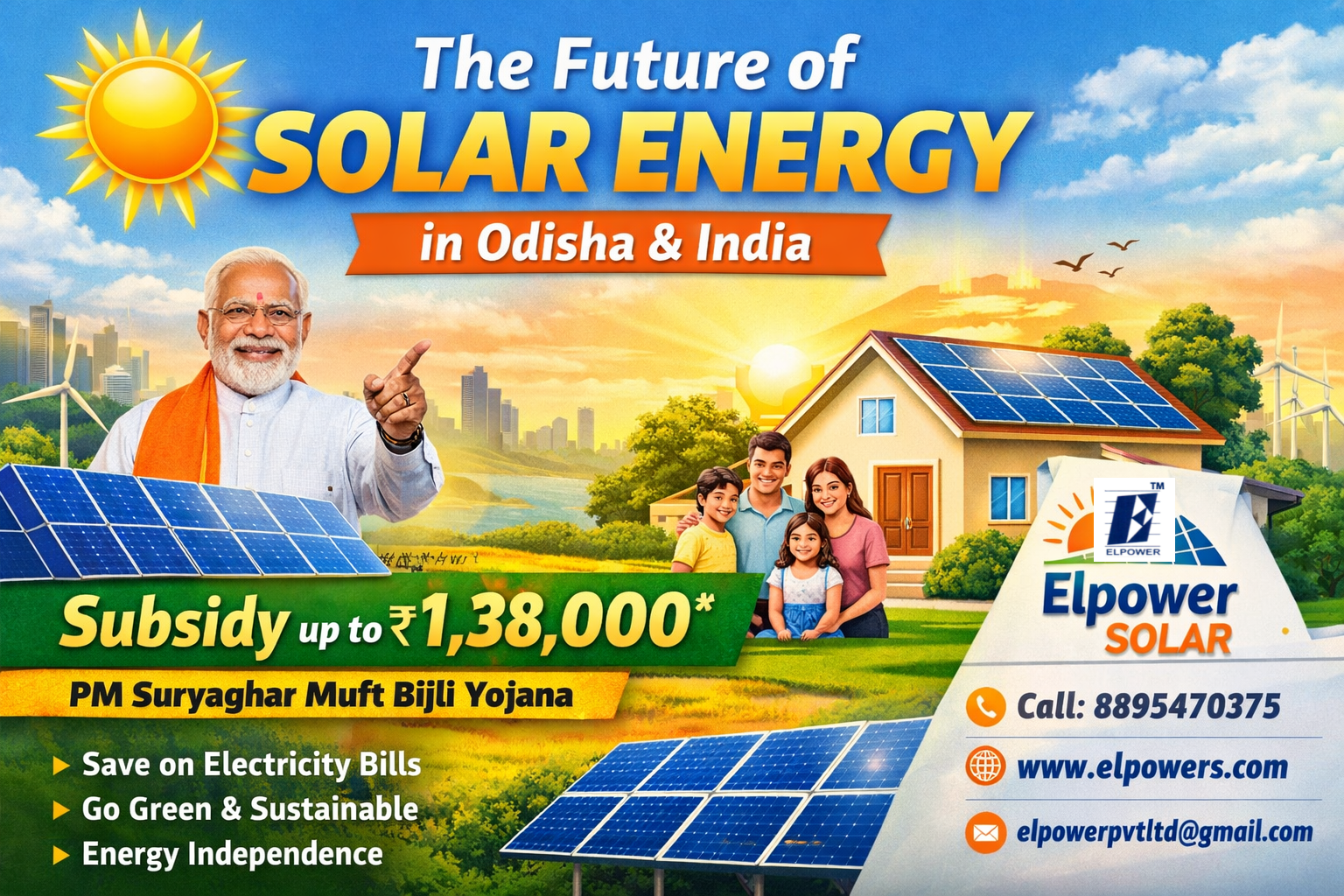 The Future of Solar Energy in Odisha and India: Powering a Sustainable Tomorrow