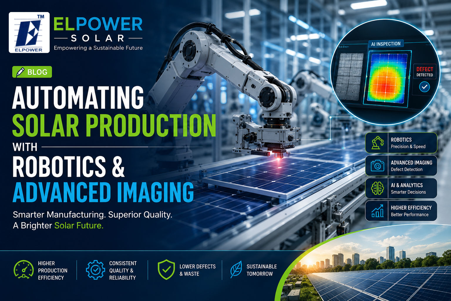 Automating Solar Production with Robotics and Advanced Imaging