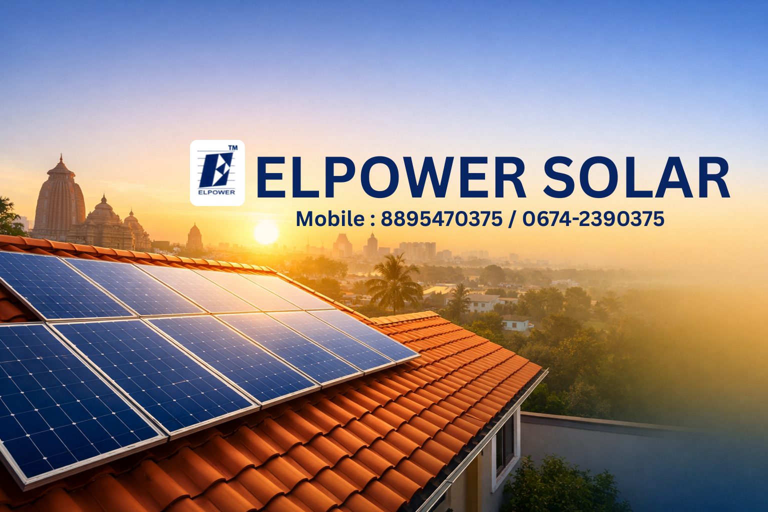 Elpower Solar – Trusted Solar Panel Installation in Bhubaneswar, Odisha